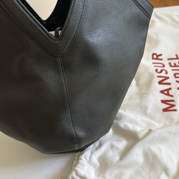 Mansur Gavriel Soft M Hobo, Seaweed - Picture 7 of 9
